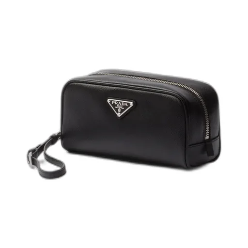 Saffiano Leather Pouch