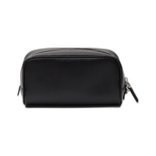 Saffiano Leather Pouch
