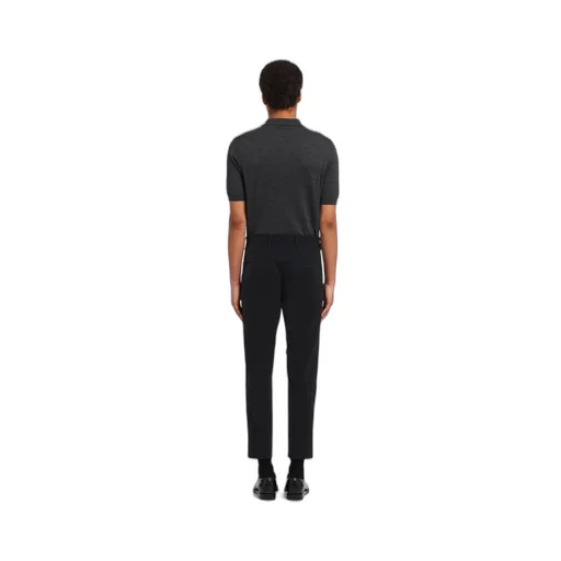 Light Stretch Technical Fabric Trousers