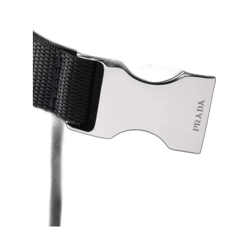 Medium Re-Nylon And Saffiano Leather Shoulder Bag