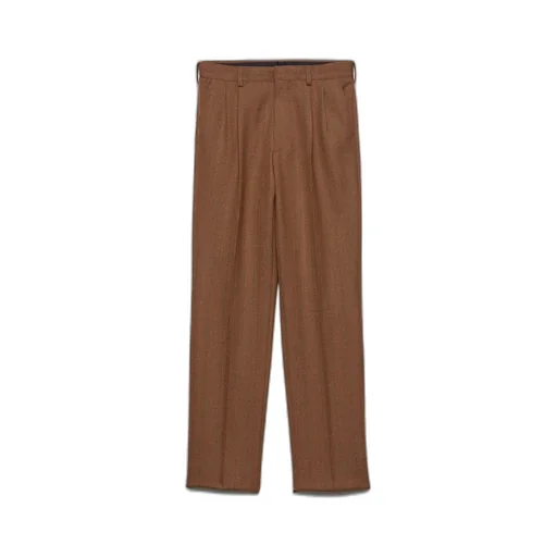 Wool Pinstripe Pants