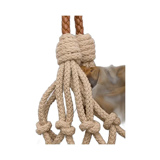 Cotton Cord Macramé Tote Bag