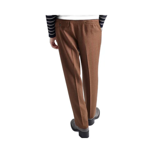 Wool Pinstripe Pants