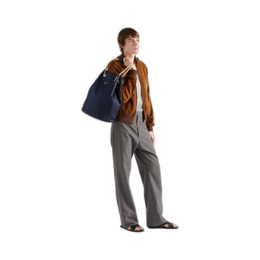 Prada Mariner Medium Re-Nylon Tote Bag