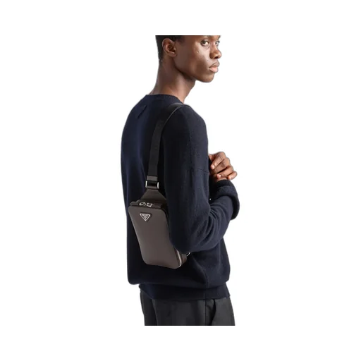 Prada Brique Saffiano Leather Bag