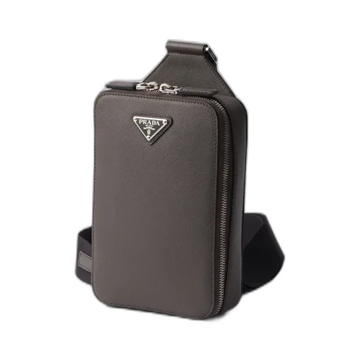 Prada Brique Saffiano Leather Bag