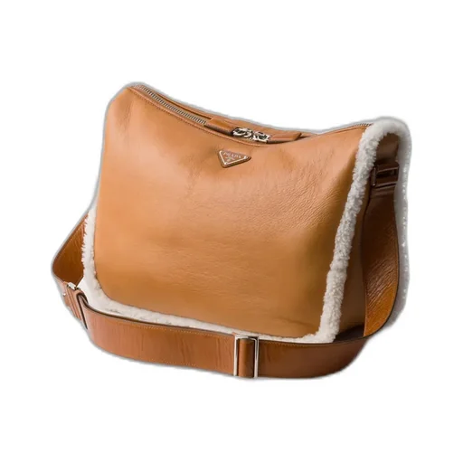 Shearling Shoulder Bag
