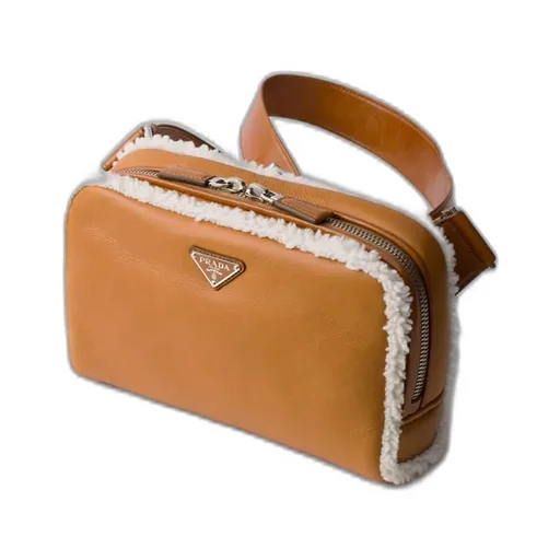 Shearling Shoulder Bag