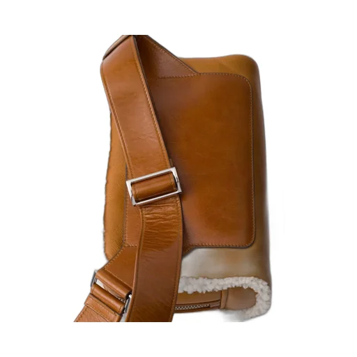 Shearling Shoulder Bag