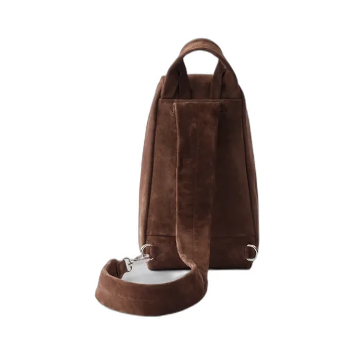 Suede Backpack