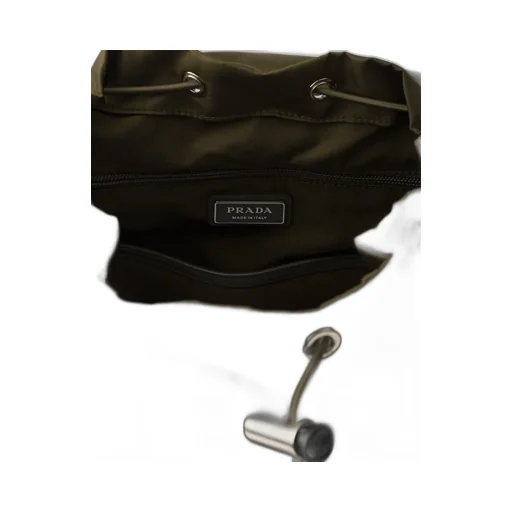 Re-Nylon And Suede Backpack