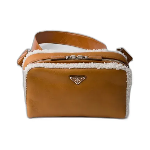 Shearling Shoulder Bag