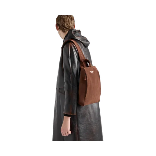 Suede Backpack