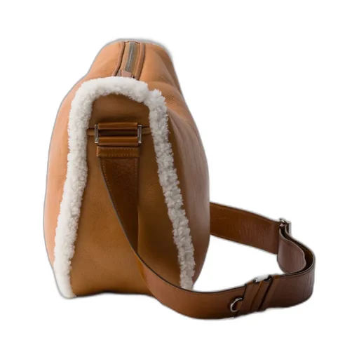 Shearling Shoulder Bag