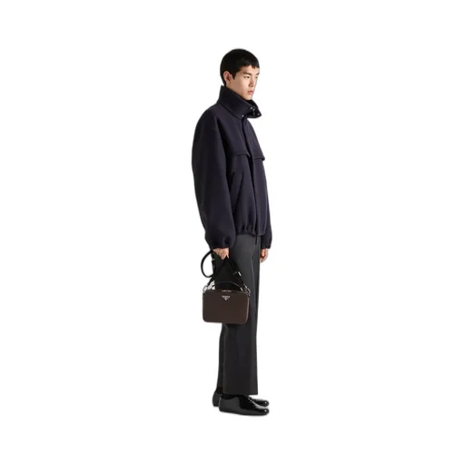 Medium Prada Brique Saffiano Leather Bag