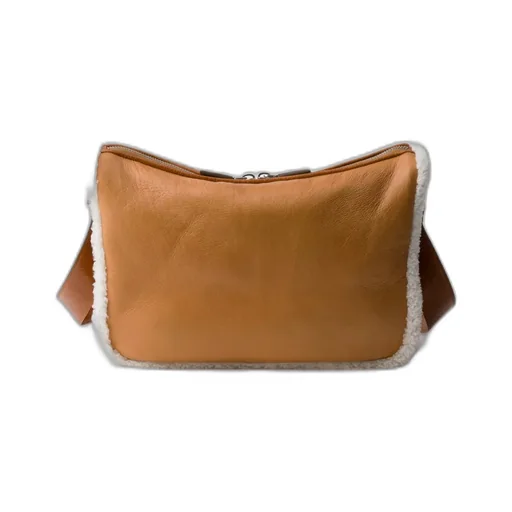 Shearling Shoulder Bag