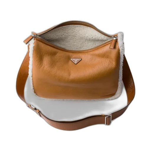 Shearling Shoulder Bag