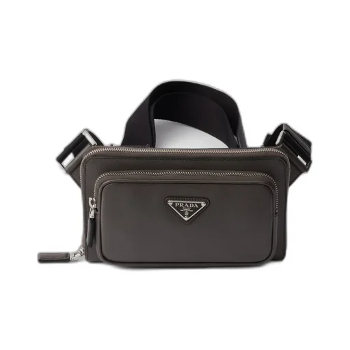 Saffiano Leather Belt Bag