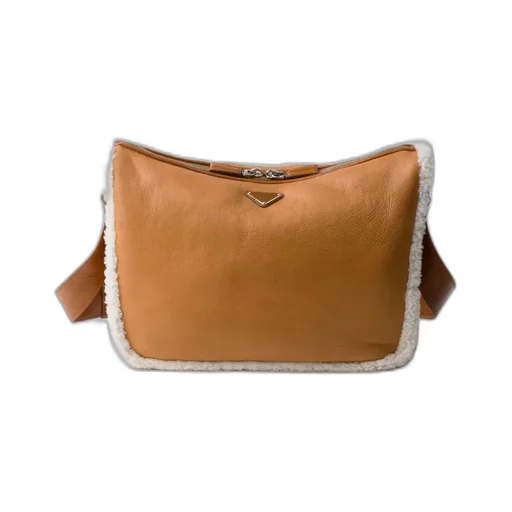 Shearling Shoulder Bag