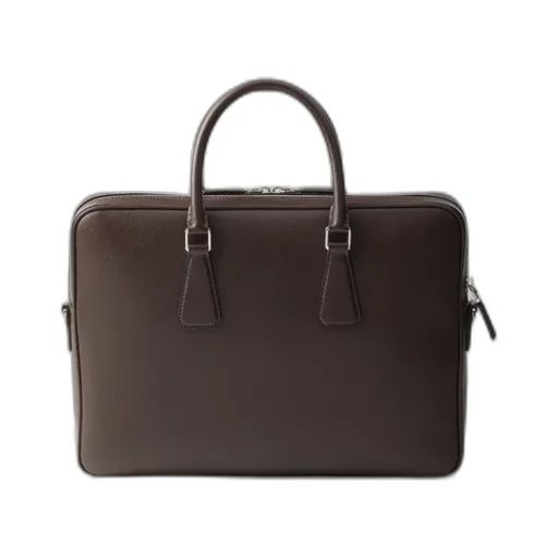 Saffiano Leather Briefcase