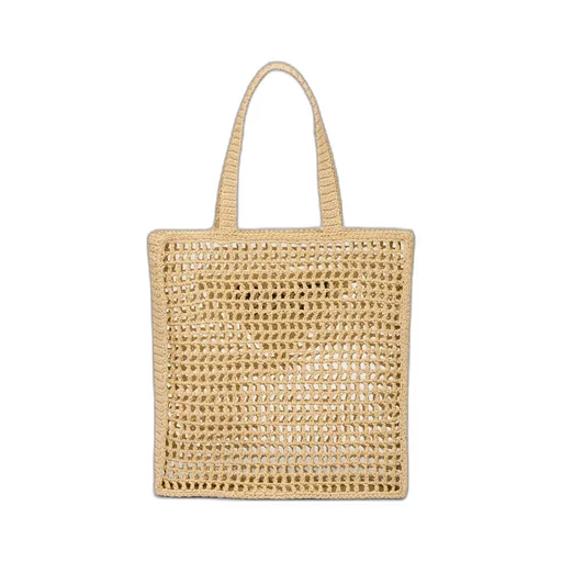 Crochet Tote Bag With Logo