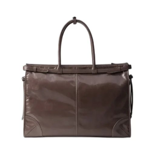 Prada Bonnie Leather Tote Bag