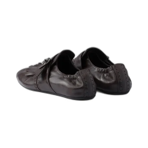 Shuffle Fringed Monk Strap Shoes