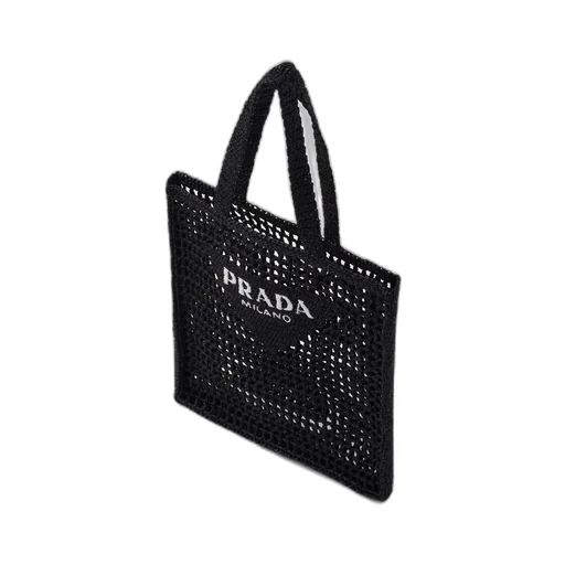 Crochet Tote Bag With Logo