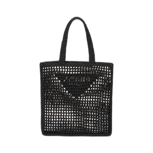 Crochet Tote Bag With Logo