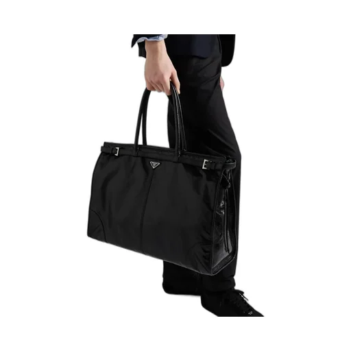 Prada Bonnie Leather Tote Bag