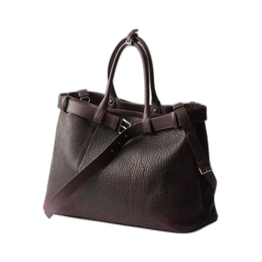 Prada Buckle Nappa Leather Bag