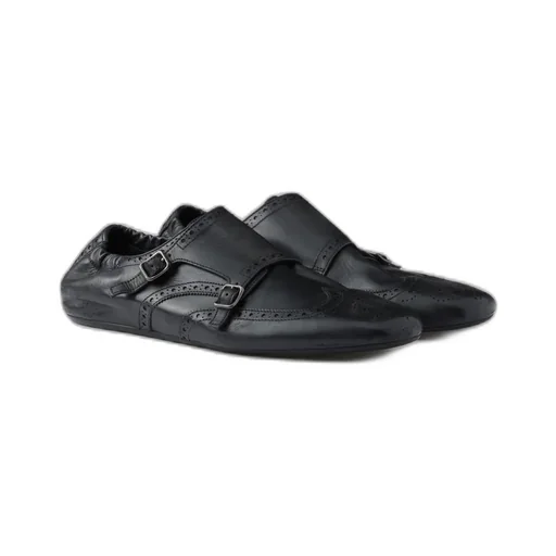 Shuffle Double Monk Strap Shoes