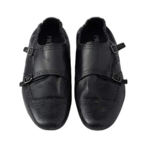 Shuffle Double Monk Strap Shoes