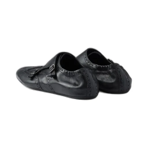 Shuffle Double Monk Strap Shoes