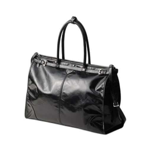 Prada Bonnie Leather Tote Bag
