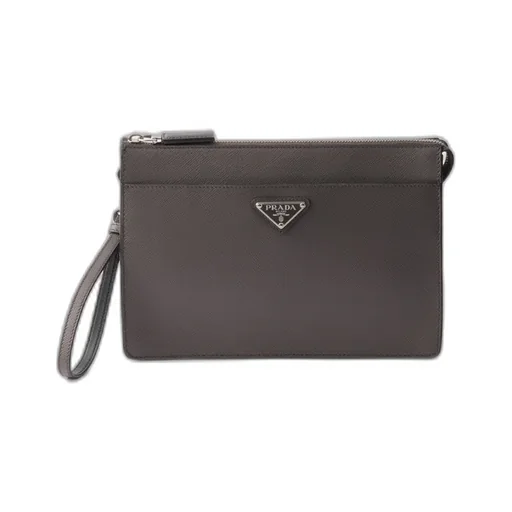 Saffiano Leather Pouch