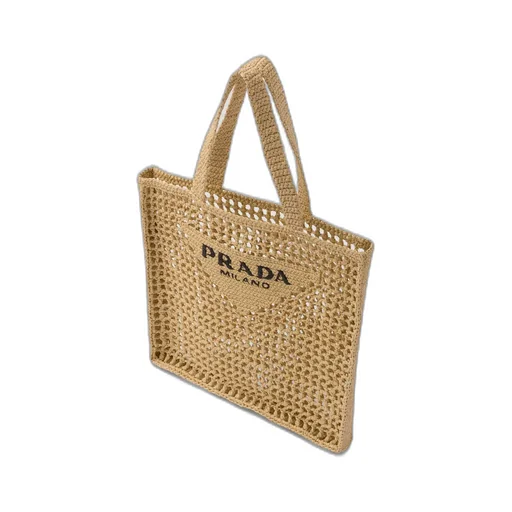 Crochet Tote Bag With Logo