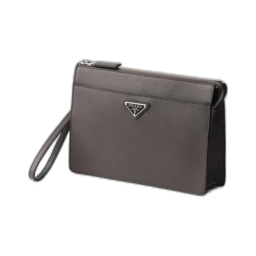 Saffiano Leather Pouch