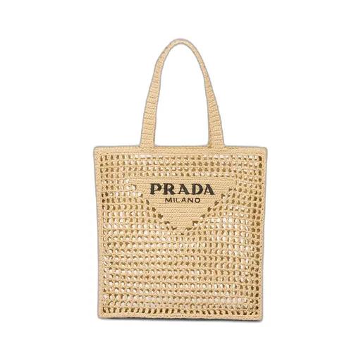 Crochet Tote Bag With Logo