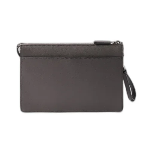 Saffiano Leather Pouch