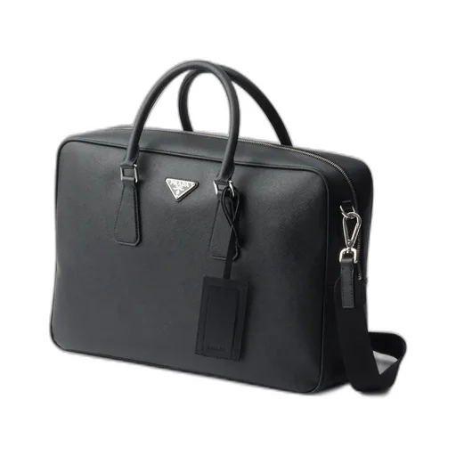 Saffiano Leather Work Bag