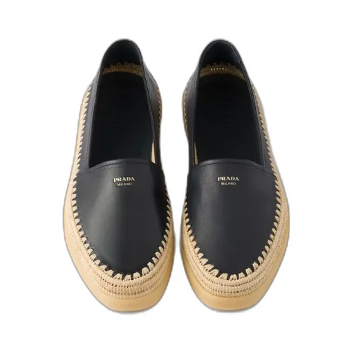 Nappa Leather Espadrilles