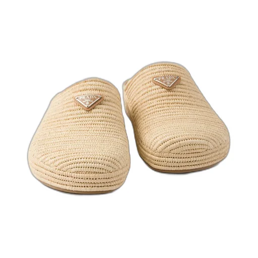 Raffia Mules