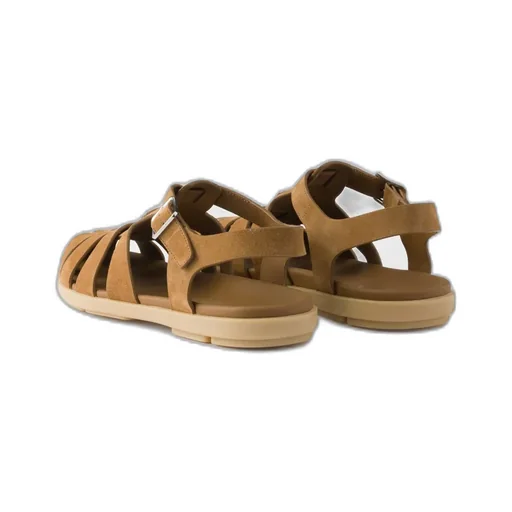 Suede Fisherman Sandals