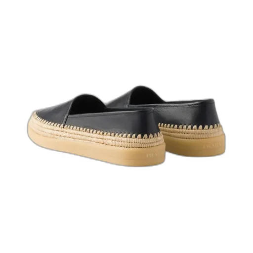 Nappa Leather Espadrilles