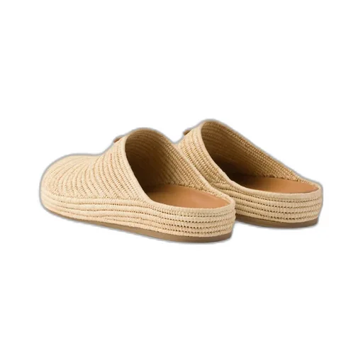Raffia Mules
