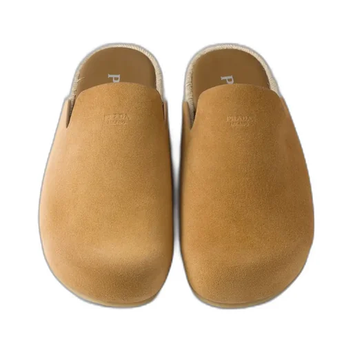 Suede Mules