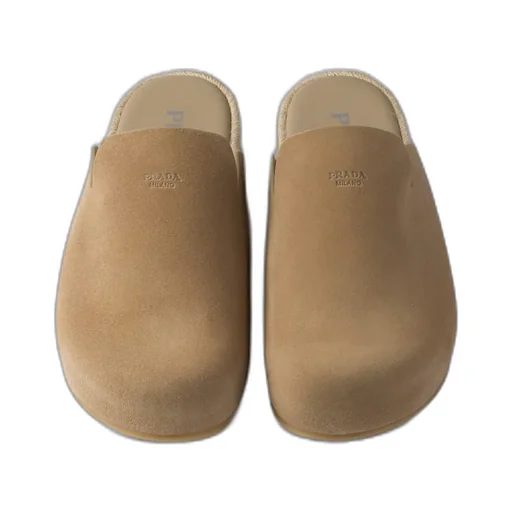 Suede Mules