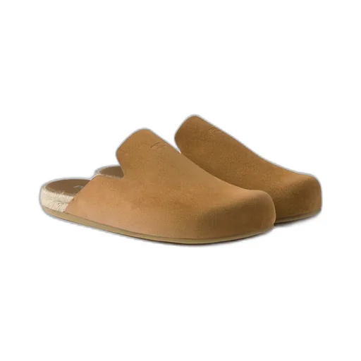 Suede Mules