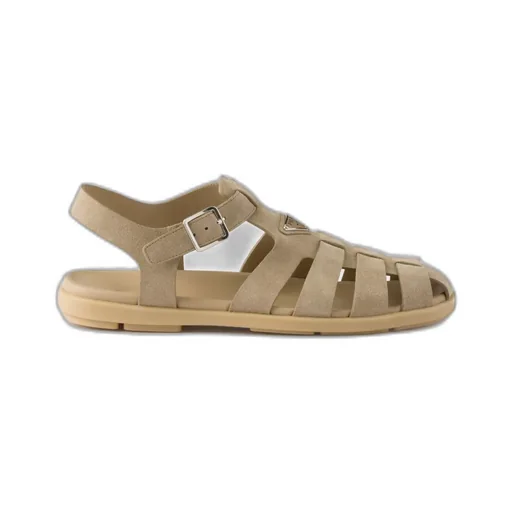 Suede Fisherman Sandals